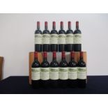 12 bts Ch. Troplong-Mondot 1995 owc St-Émilion Grand Cru Classé i.n