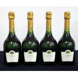 4 bts Taittinger Comtes de Champagne Blanc de Blancs 2006