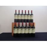 12 bts Ch. Troplong-Mondot 1996 owc (2 x 6) St-Émilion Grand Cru Classé 11 i.n, 1 vts