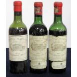 1 hf bt Ch Margaux 1er Grand Cru Classé 1950 lms, sl bs 2 hf bts Ch. Margaux 1er Grand Cru Classé