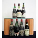 2 bts Unknown Red Wines believed Red Burgundy Vintage Unknown (1 '1973' vintage slip remains) bs/