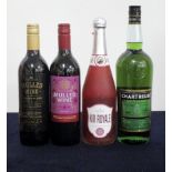 1 bt Mulled Wine 1 bt Mulled Wine Maple Falls 1 bt Belletti Kir Royale NV 1 litre bt Chartreuse