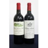 1 bt Ch. Troplong-Mondot 1994 St-Émilion Grand Cru Classé i.n 1 bt Ch. Montrose 1996 St-Estephe