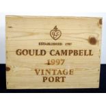 12 bts Gould Campbell 1997 Bicentenary Vintage Port owc