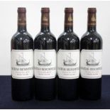 4 bts Ch. Beychevelle 2005 owc(6 bt) St-Julien. 4me Cru Classé 3 hf, 1 i.n