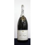 1 methuselah (6 ltr) Pol Roger Extra Dry White Foil Champagne, sl foil damage, vsl tears to edge