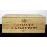 6 bts Taylors 2011 Vintage Port owc sl dstl