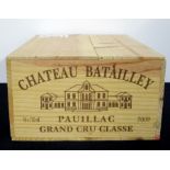 12 bts Ch. Batailley 2009 owc Pauillac, 5me Cru Classé