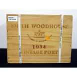 12 bts Smith Woodhouse 1994 Vintage Port owc