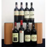 1 bt Vigna Del Sorbo Fontodi Chianti Classico Riserva 1995 vts 1 bt Coltibuono Sangioveto di Toscana