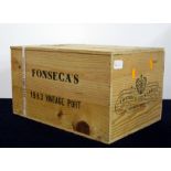 12 bts Fonseca 1983 Vintage Port owc