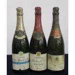 1 bt Heidsieck & Co Dry Monopole Champagne 1961 Reserved for England aged/ bs/ sl torn label 1 bt