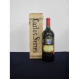 1 magnum Carlos Serres Rioja Reserva 1991 Mester del Vino Club Privado owc i.n