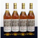 4 bts Delamain Grande Champagne Cognac 1995 landed 1997 bottled 2013