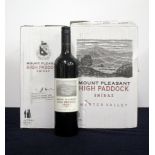 v 12 bts Mount Pleasant High Paddock Shiraz 2010 oc (2 x 6) Hunter Valley