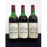 3 bts Ch. d'Issan 1961 EB Cantenac (Margaux) 3me Cru Classé EB- Hedges & Butler Ltd, Specially