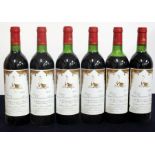 6 bts Ch. Mouton-Baronne-Philippe en Hommage A Pauline 1982 owc (12 bt) Pauillac, 5me Cru Classé 1