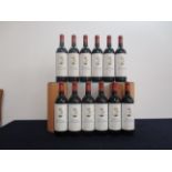 12 bts Ch. d'Armailhac 1996 owc Pauillac 5me Cru Classé 11 hf, 1 hf/i.n