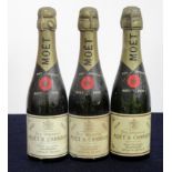 2 hf bts Moët et Chandon Dry Imperial 1955 bs/aged 1 hf bt Moët et Chandon Dry Imperial 1959 bs/aged