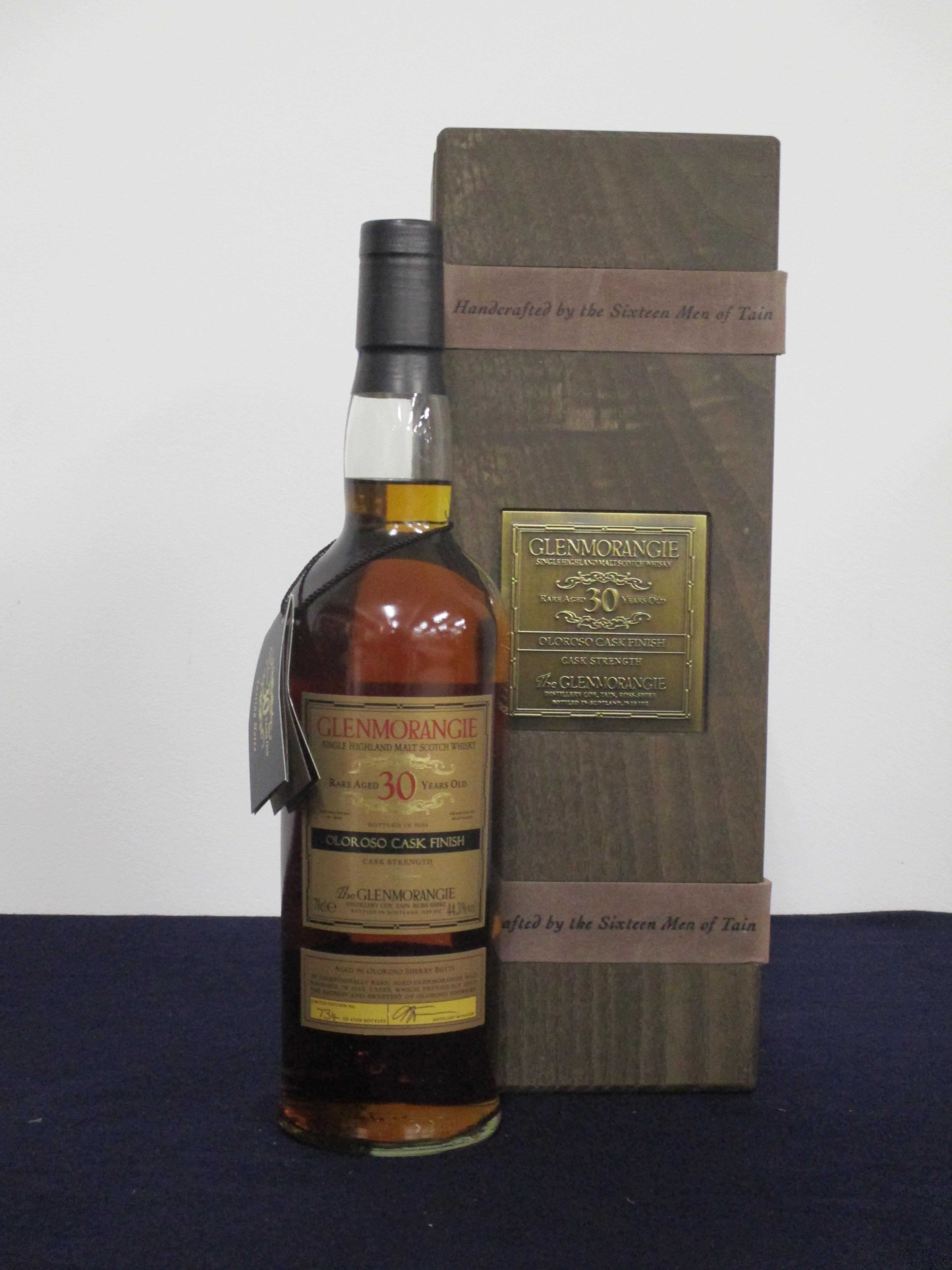 1 70-cl bt Glenmorangie 1972 Rare Aged 30 YO Oloroso Cask Finish Ltd Edition, Single Highland Malt - Image 2 of 2