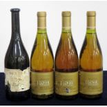 1 bt Newton Unfiltered Chardonnay 1992 Napa Valley cdl 3 bts Riverstone J. Lohr Estates 1995