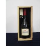 1 bt Penfolds Grandfather Oak Aged Fine Old Liqueur Tawny in wooden presentation case with cork