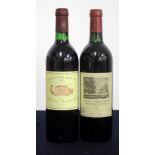 1 bt Pavillon Rouge du Ch. Margaux 1982 Margaux, 2nd wine Ch Margaux i.n 1 bt Ch. Duhart Milon