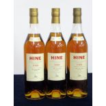 3 bts Hine Grande Champagne Cognac 1988 landed 1990 bottled 2006