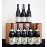 5 bts Châteauneuf de Pape Le Vieux Donjon 2009 3 bts Gigondas Prestige des Hautes Garrigues 2009 Dom