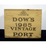 10 bts Dows 1985 Vintage Port owc