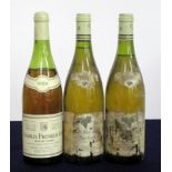 1 bt Chablis 1er Cru Côte de Lechet 1988 Dom Jean Defaix ls, sl foil damage 2 bts Puligny-Montrachet