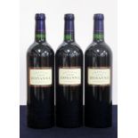 3 bts Ch. Hosanna 2009 owc Pomerol