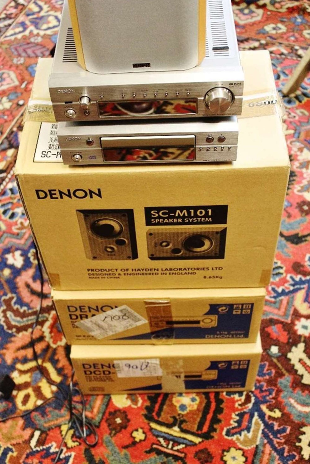 Denon Stereo System Including Speakers-Original Packing Included - Image 2 of 5