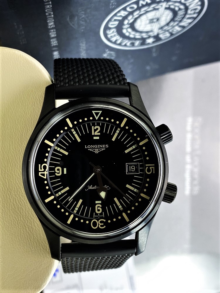 Longines Legend Diver PVD Edition-Current Model 2020 Unused Example, Rrp-£2395 - Image 8 of 10