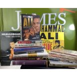Collection Of Boxing Books On Muhammad Ali