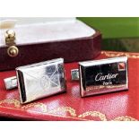 Cartier Vintage Silver Envelope/Letter Cufflinks