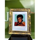 Andy Warhol 1984 "Muhammad Ali" Lithograph Numbered Ltd Edition