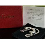 Cartier "C" Edition 925 Silver Money Clip
