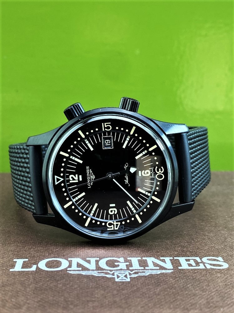 Longines Legend Diver PVD Edition-Current Model 2020 Unused Example, Rrp-£2395 - Image 9 of 10