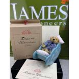 Steiff Limited Edition Boxed Teddy with Cradle