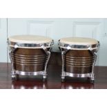 GP Percussion B2 Pro-Series Tunable Twin Bongos