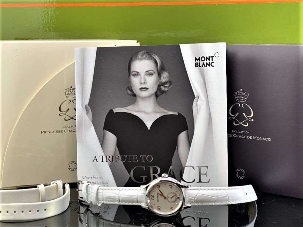Montblanc Special Edition Princess Grace Of Monaco Diamond Watch - Image 5 of 11