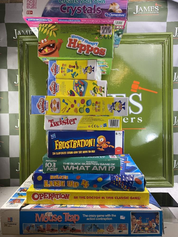 Large Collection Of Vintage & New Edition Family & Childrens Games
