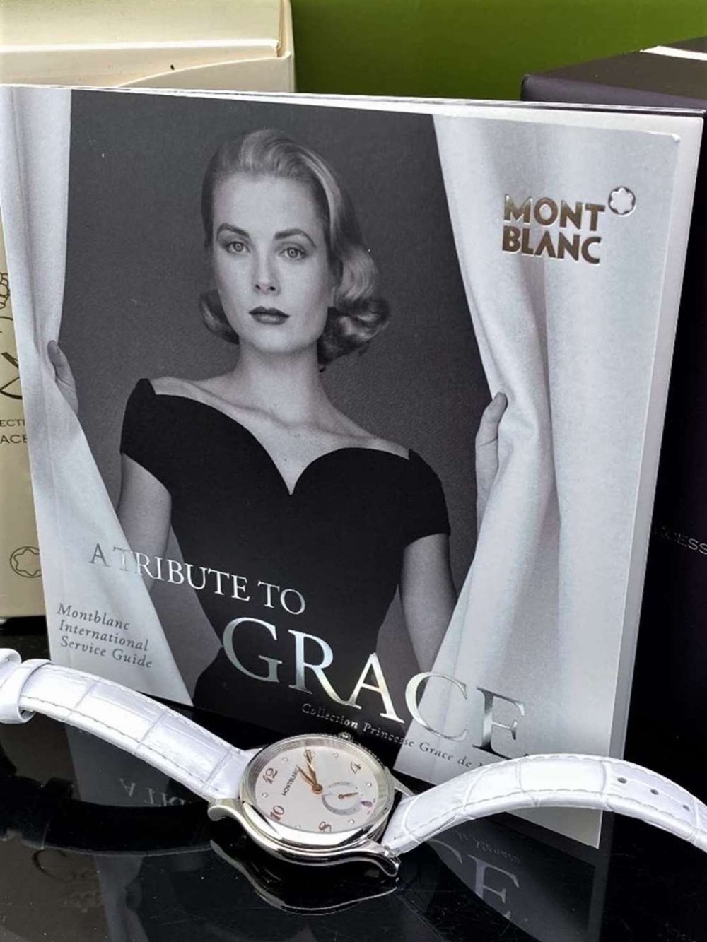 Montblanc Special Edition Princess Grace Of Monaco Diamond Watch - Image 2 of 11