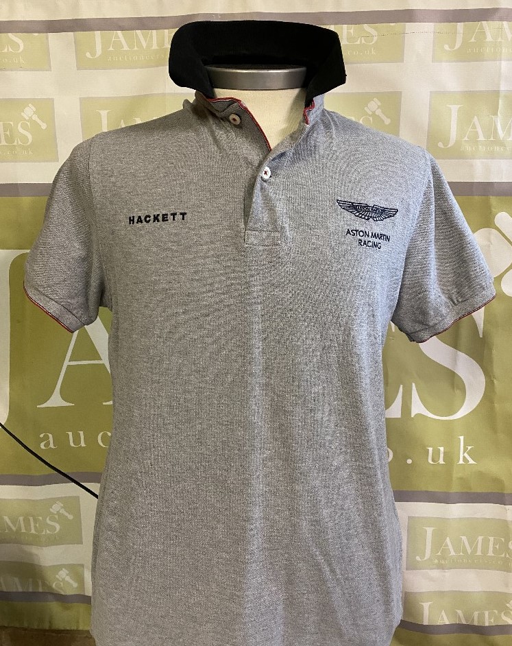 Hackett Aston Martin Racing Polo T-Shirt-Large