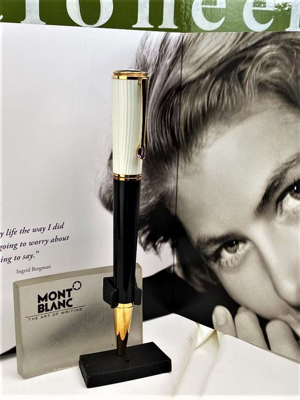 Montblanc Ingrid Bergman `La Donna` Special Edition- Rollerball Pen