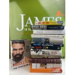 Collection Of Hardback Autobiography Books-Some New