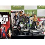 Collection of AMC Walking Dead Figures