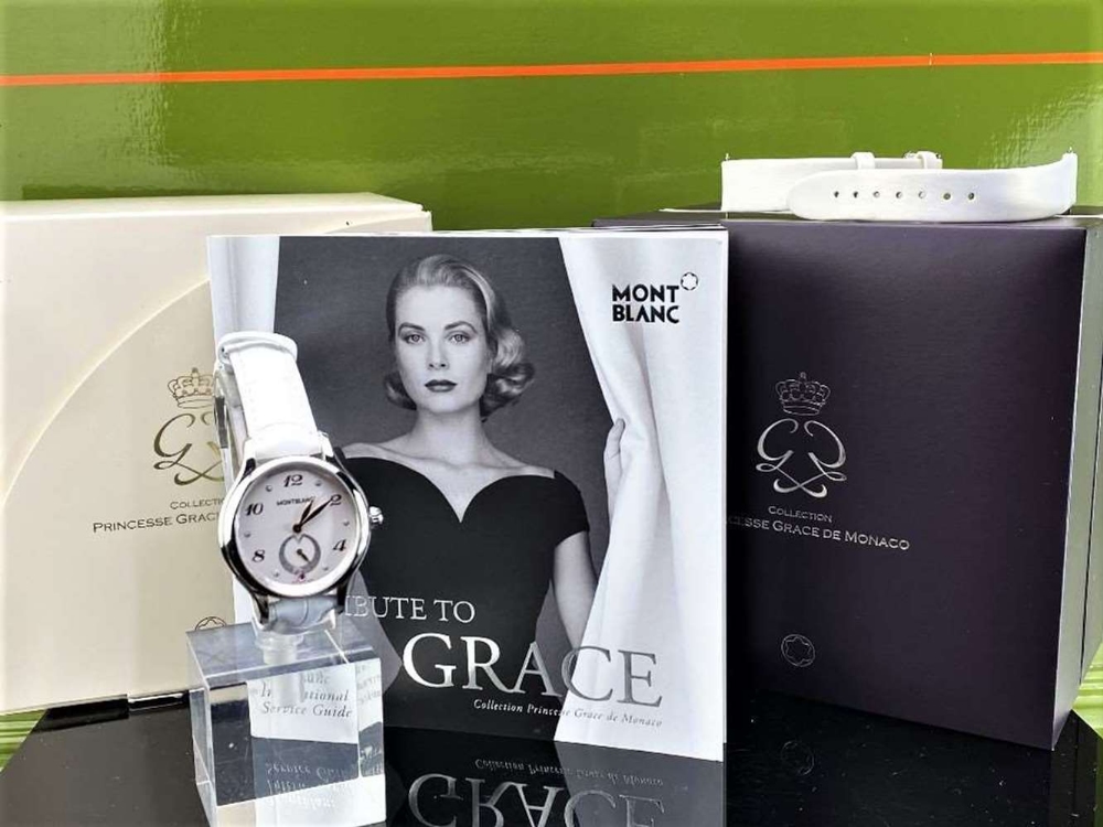 Montblanc Special Edition Princess Grace Of Monaco Diamond Watch - Image 8 of 11