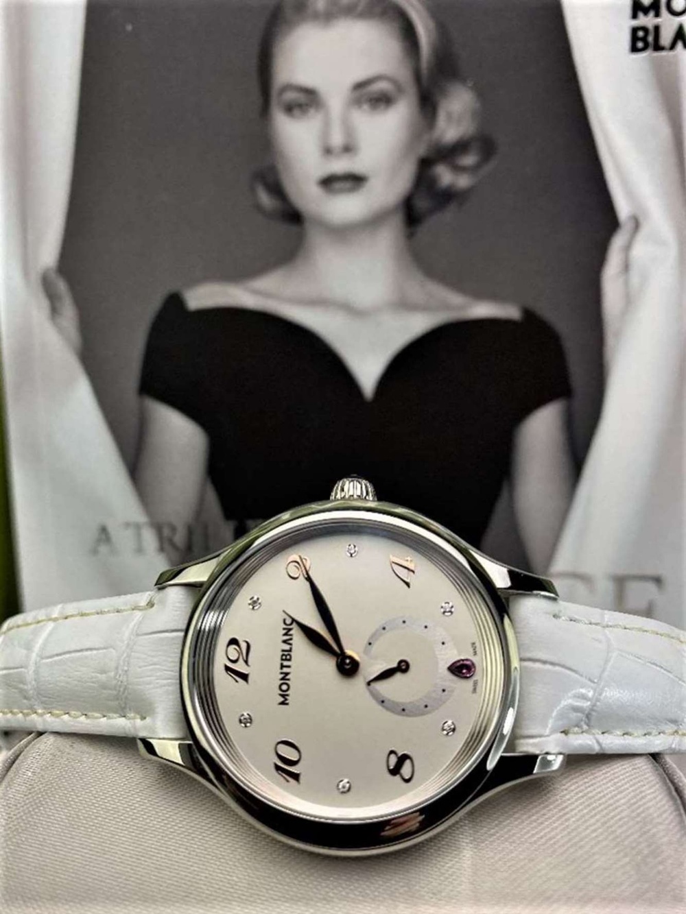 Montblanc Special Edition Princess Grace Of Monaco Diamond Watch - Image 9 of 11